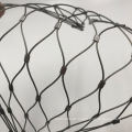 Bird cage plastic stainless steel wire rope mesh net aviary mesh